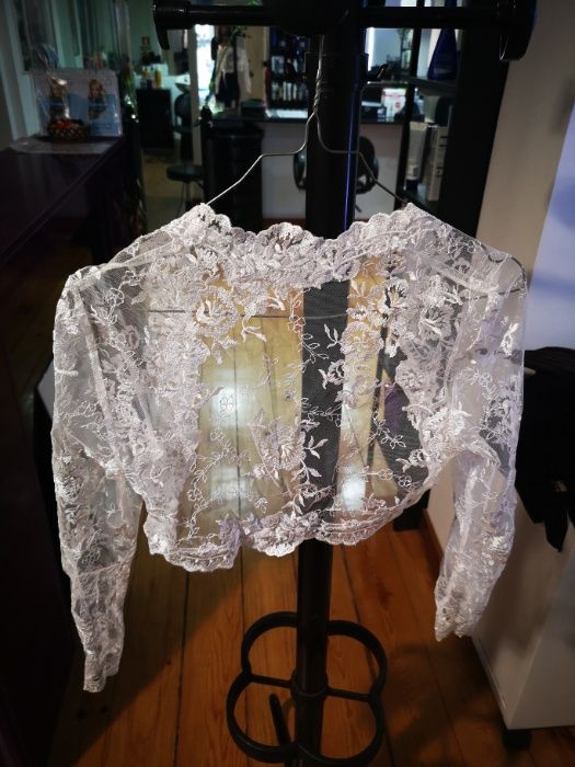 Véu de noiva, bolero