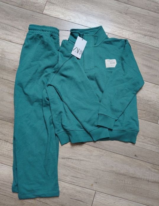 Zara nowy dres 9-10 lat 140 cm bluza spodnie