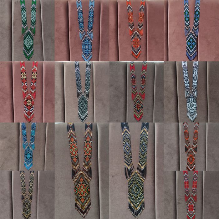 Гердани з бісеру 14шт. Продам одним лотом.