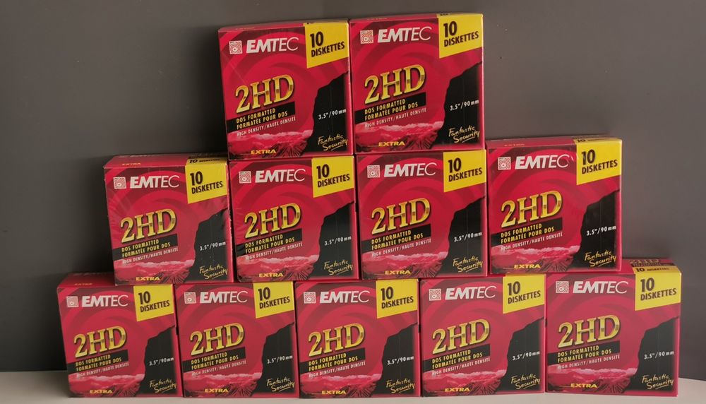 Disquetes EMTEC 2HD