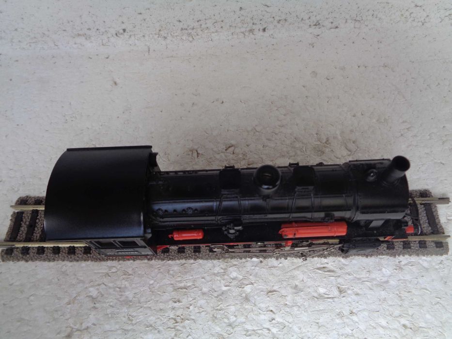 1:87 Locomotiva a vapor BR 55 comboio da DR