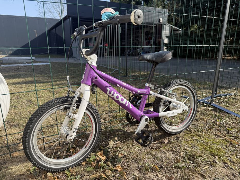 Rower woom 2 fioletowy