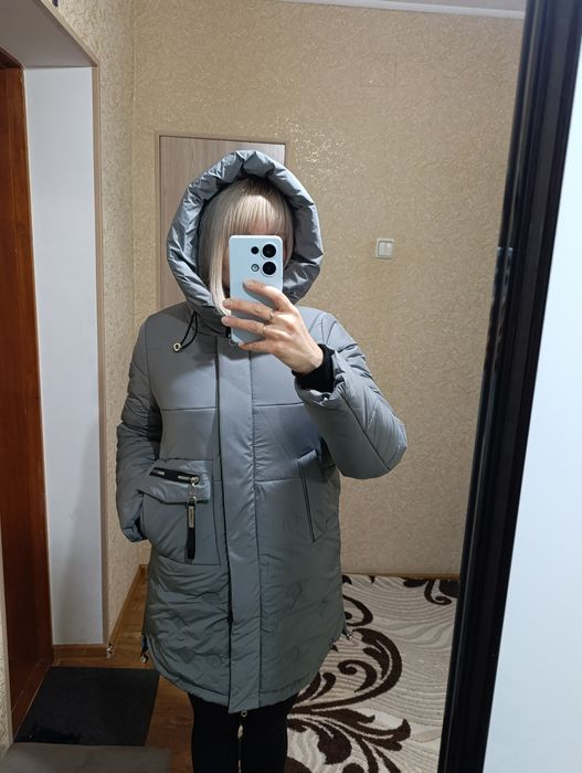 Зимова куртка, пальто 46-48 р