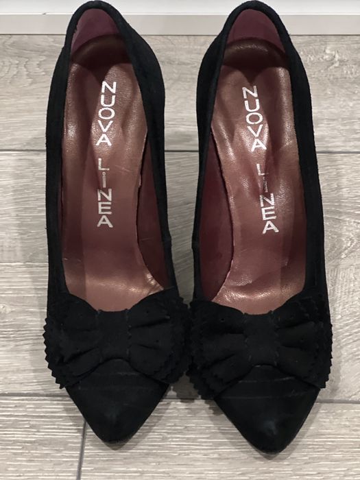 Sapatos nr 37 camurça