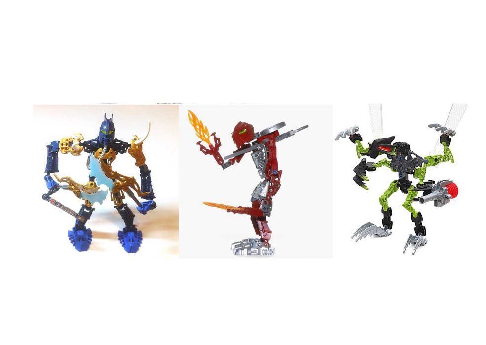 lego bionicle trzy zestawy 8736, 8695, 8981, #2B