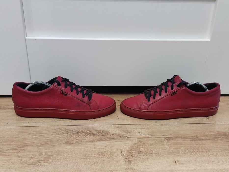 Czerwone buty Kazar, rozmiar 42, stan bardzo dobry