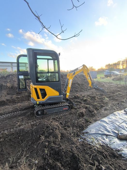 Minikoparka Leite 1600 kg