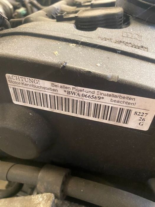 Motor Audi A3 2.0tfsi 200cv BWA