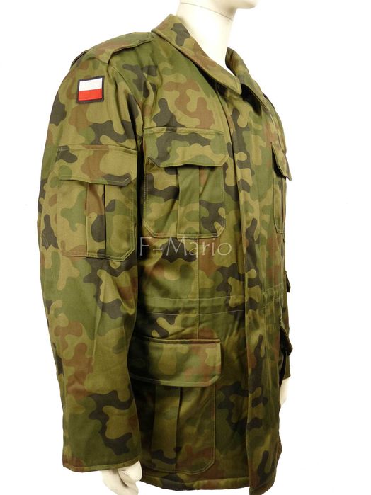 Kurtka wojskowa zimowa z podpinką wz.93 bechatka panterka moro 98/181