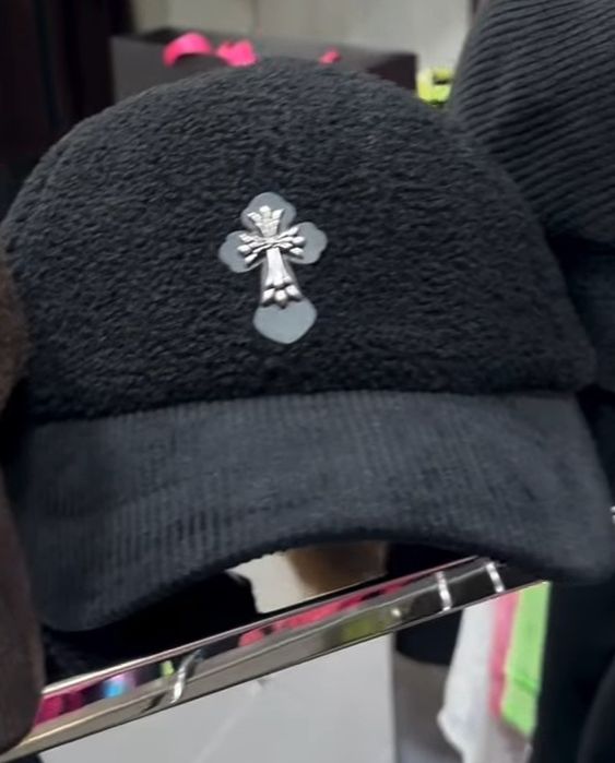 Кепка тедди Хром