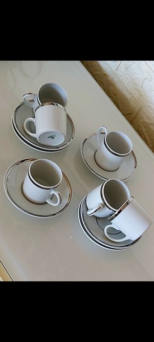 Conjunto de café e chá "Platinium"  Vista Alegre