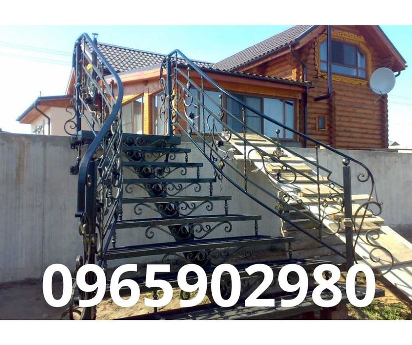 Лестницы из металла для всей Одесской области