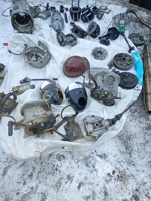 Бак М72 циліндри,  К750  ранній запчастини