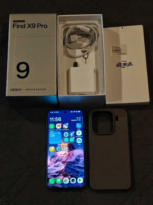 Smartphone OPPO Find X9 Pro 1TB 16gb Cinza