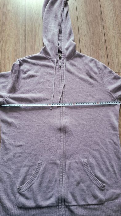 Sweter sweterek S/M rozpinany z kapturem