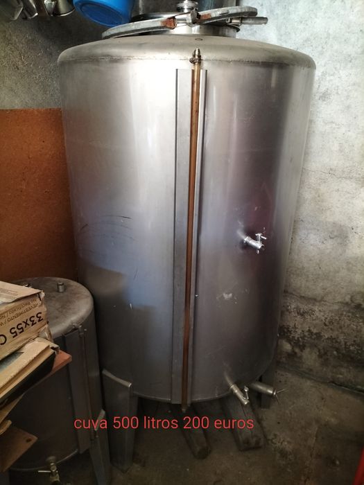 Cuba em inox 500 litros