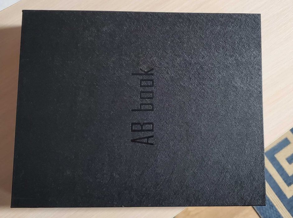 Блокнот, повербанк, USB флешка, зарядка. (Бизнес-органайзер AB BOOK)