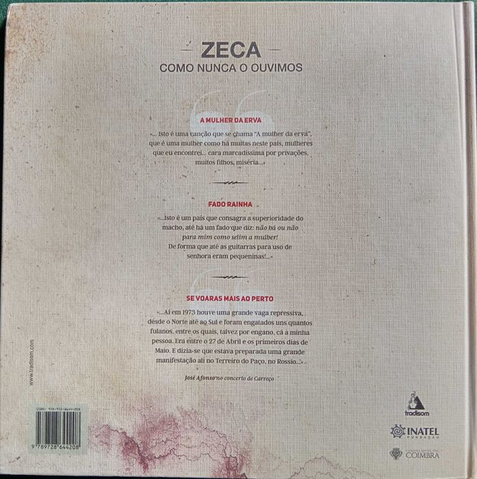 José Afonso	- - - - -		José Afonso - Ao Vivo	- - - -	1 X LP  +  2 X CD