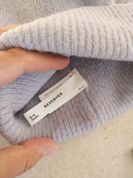 Czapka zimowa dziewczęca