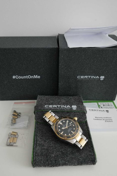 Certina DS Action Powermatic 80 43mm NOWY 5000 zł super stan
