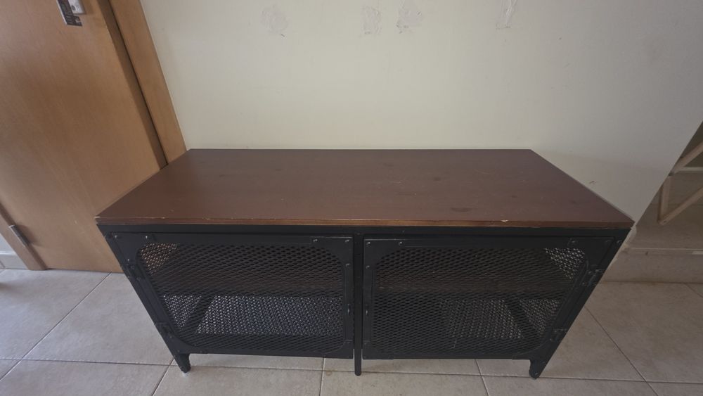 Móvel Tv preto - FJÄLLBO - 100×36×54