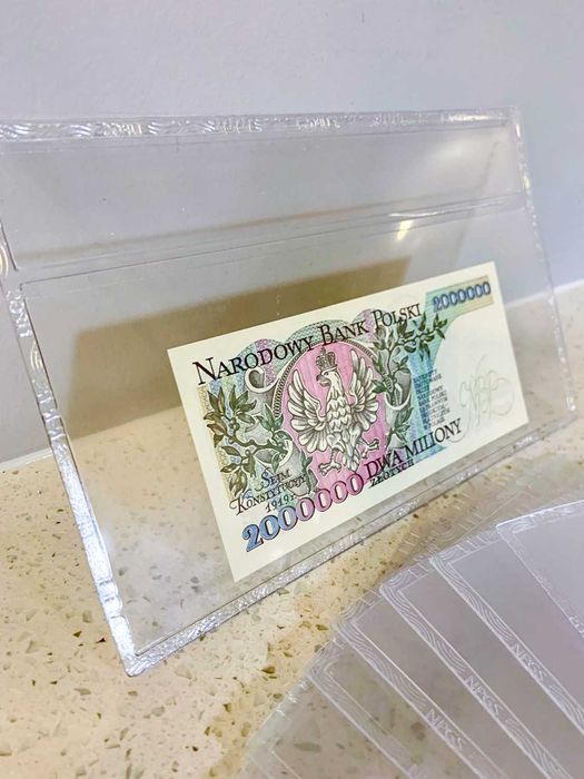 3xEtui na banknoty ala slaby, twardy pokrowiec do banknotów