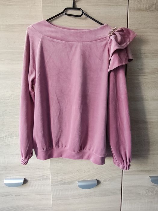 Bluza welurowa L