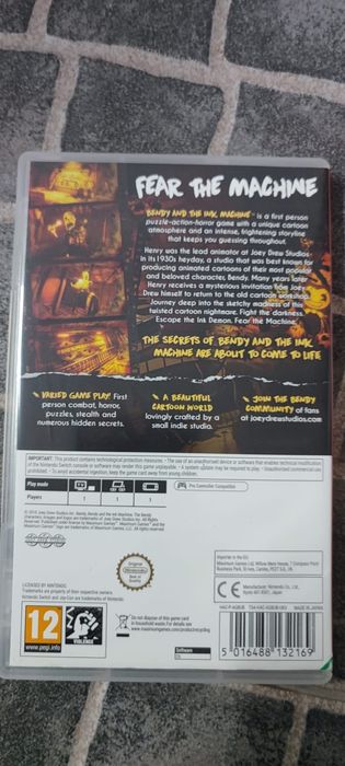 Jogo Bendy and the Ink Machine Nintendo Switch