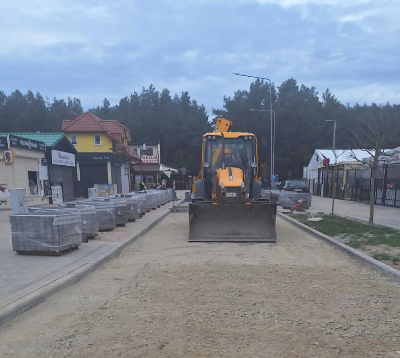 Usługi Koparko-ładowarką