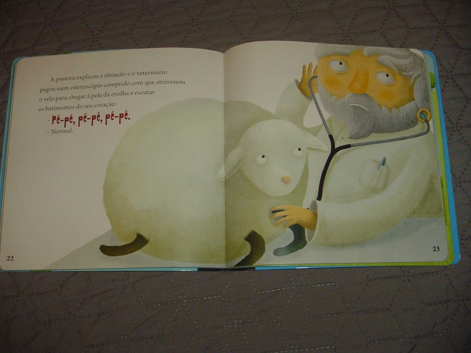 Livro Infantil "A Ovelha Que Fazia Múuuu" de Isabel Fernandes Pinto