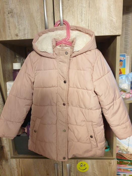зимняя курточка Primark на девочку 5-6лет 104-116
