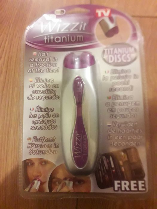 wizzit titanium depilator TV