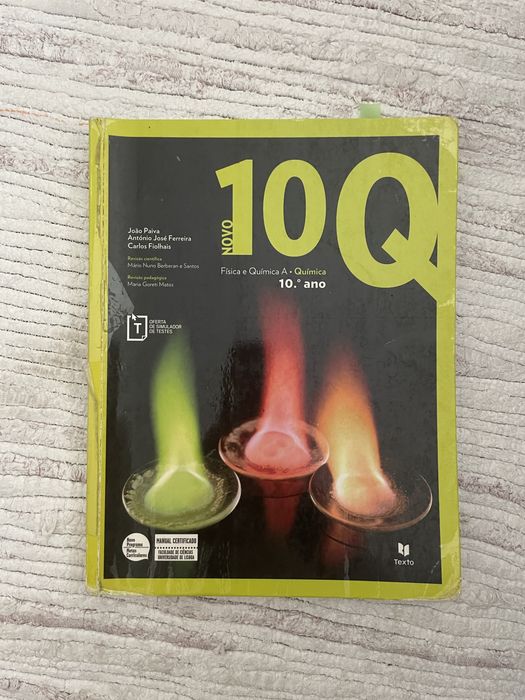 Manuais Física e Química “Novo” 10°ano