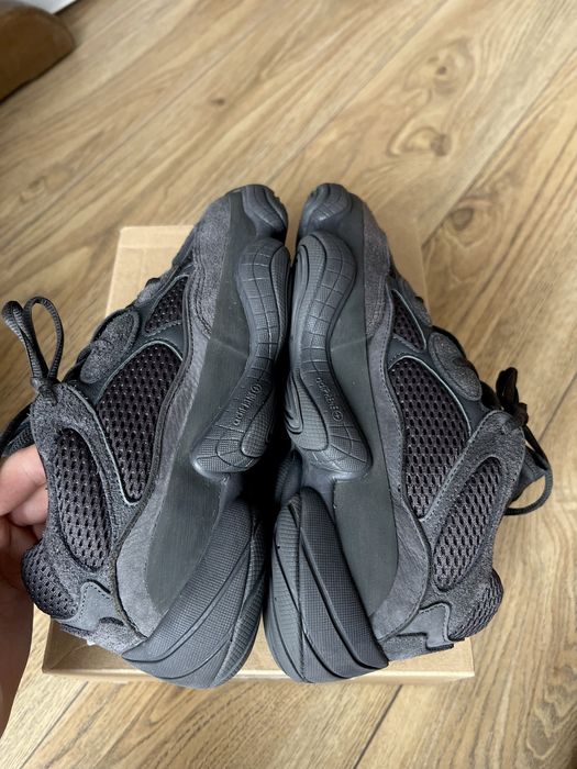 Adidas Yeezy 500 Utility Black czarne sneakersy buty niskie 42 2/3