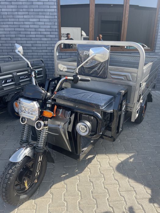 Вантажний груз Електротрицикл Муравей Fada  Мул, Вол, Бізон 2 квт