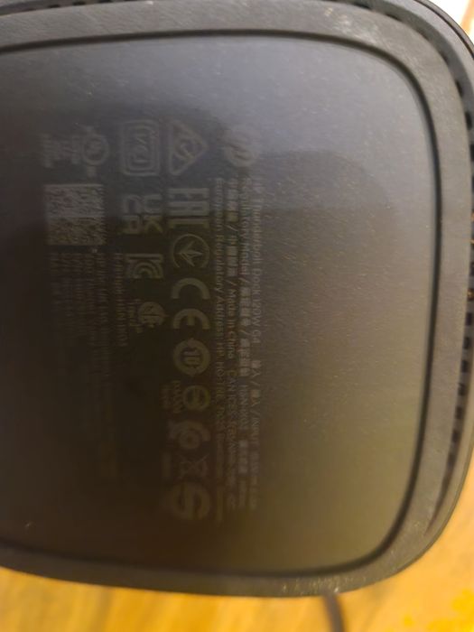 HP Thunderbolt Dock 120W G4