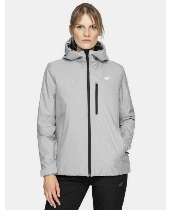 Kurtka damska 4F r.M przejściowa, SZARA narciarska NOWA miejska kaptur