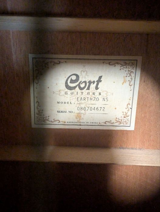 Гитара Cort earth 70 NS массив