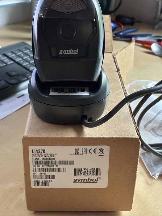 SYMBOL LI4278 Skaner ręczny bezprzewodowy marki Zebra