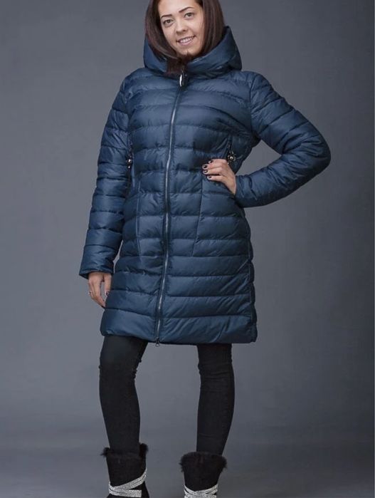 Тепла куртка нова зима 48 50 52 женский пуховик HaiLuozi