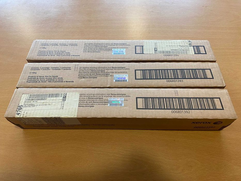 Printing Cartridges - Toner - WorkCentre 7435 - Cyan, Magenta, and64750816518531121