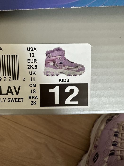 Дитячі черевики Sketchers.28,5см