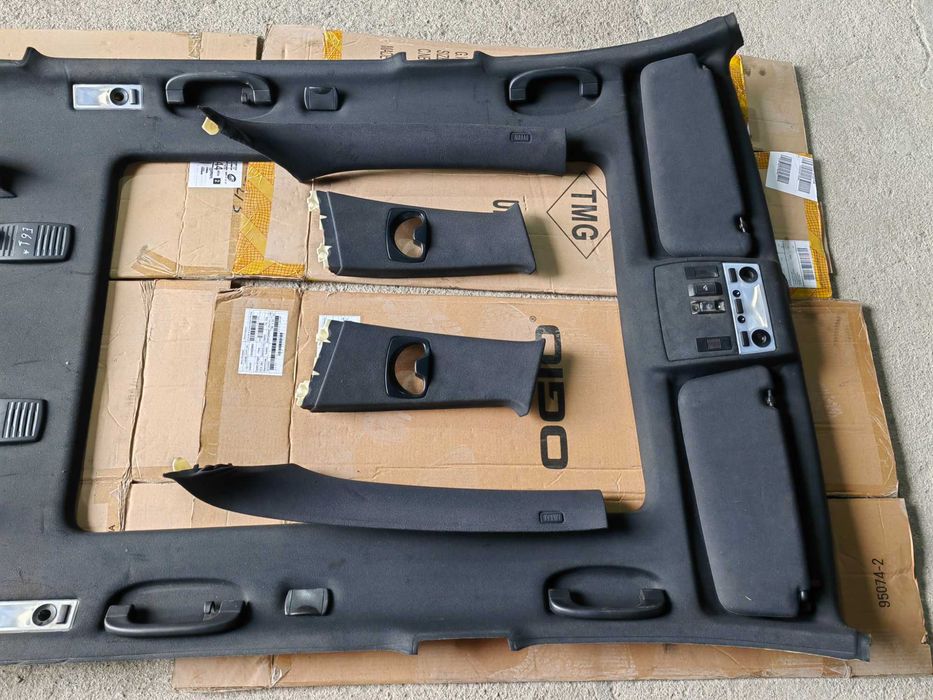 Forro do teto e acessórios pack M BMW Serie 5 E61 com teto panorâmico