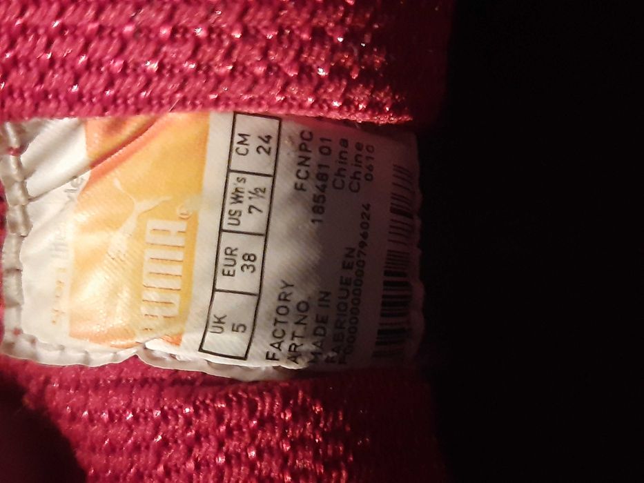 Buty Puma 38 sportowe