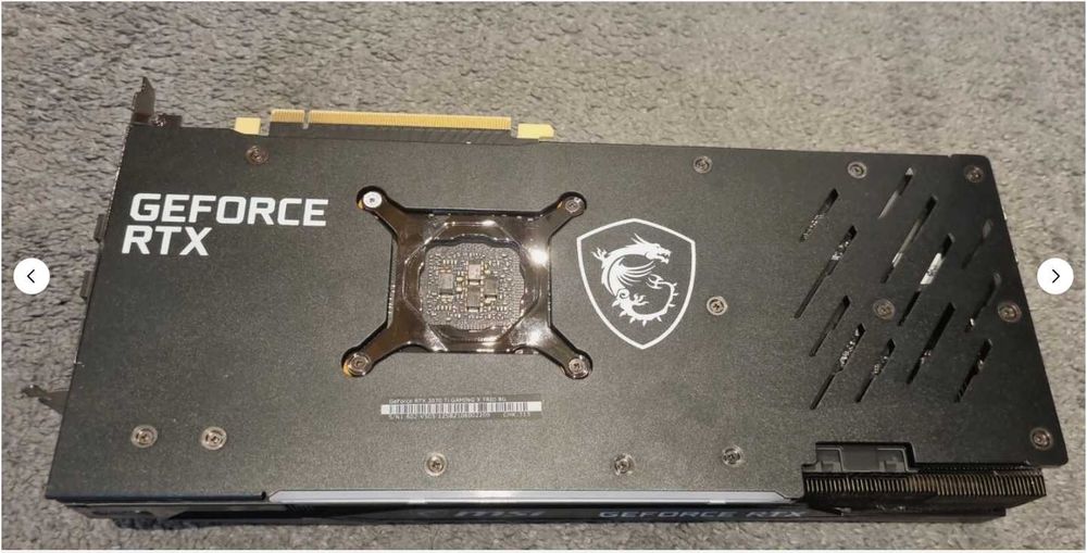 MSI RTX 3070 Trio X