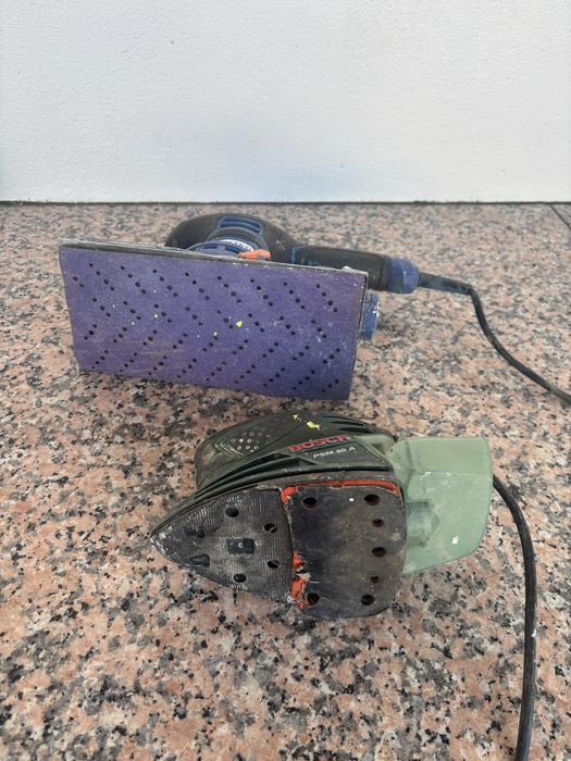 Lixadora bosch e dexter usadas