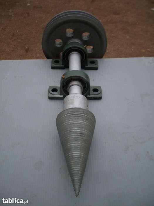 Łuparka Świdrowa KOMPLET ogromny Świder 100mm koło