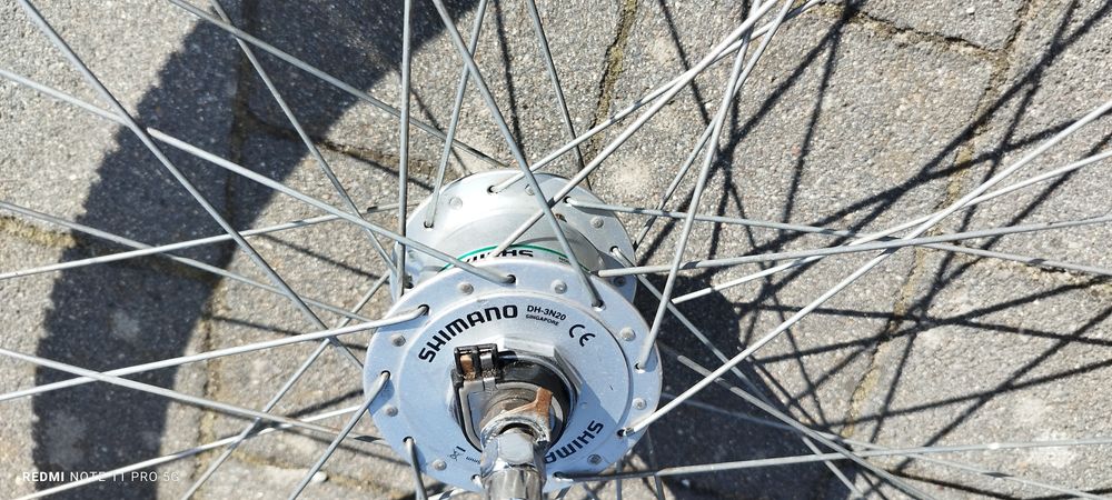 Komplet kół rowerowych 28" Shimano Nexus 7 + dynamo