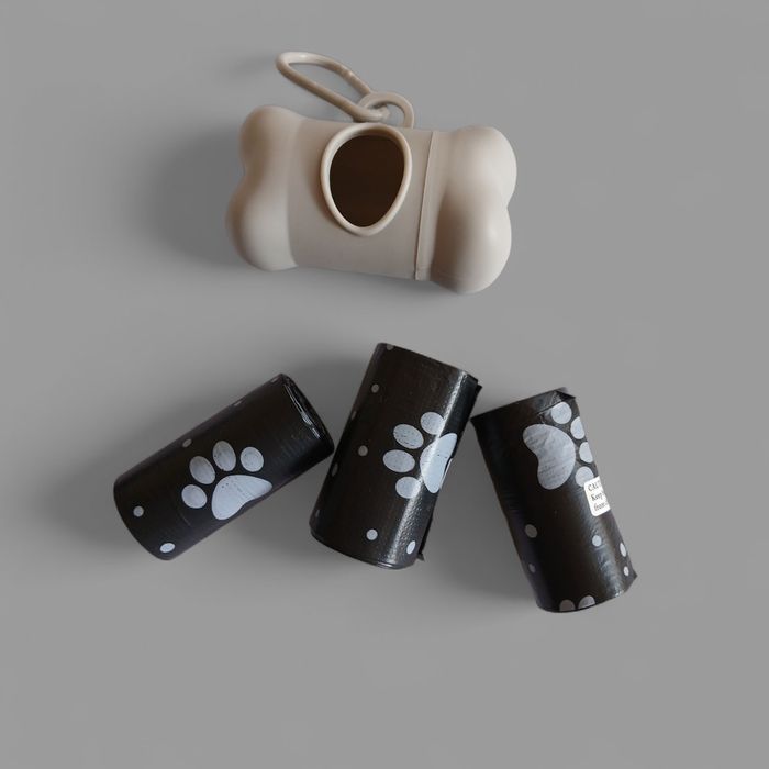 Набір гігієнічних пакетів для прибирання фекалій за собакою з диспенсе