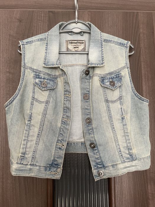 Kamizelka jeansowa